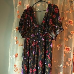 AE floral jumpsuit